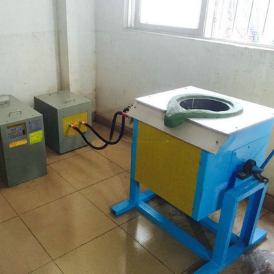 Mini-elektrische inductieoven voor kleinschalige smelt in bouwmaterialenwinkels