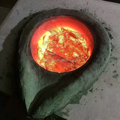 Mini-elektrische inductieoven voor kleinschalige smelt in bouwmaterialenwinkels
