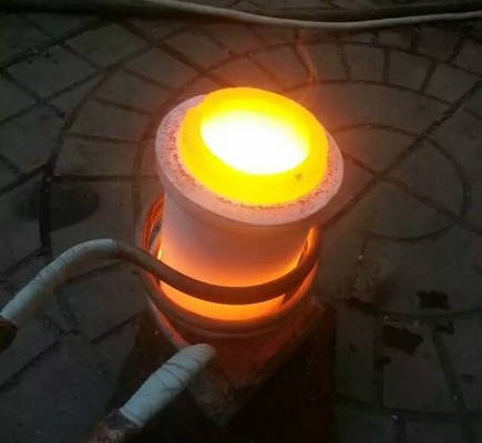 Mini-elektrische inductieoven voor kleinschalige smelt in bouwmaterialenwinkels