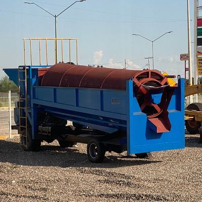 Goudconcentrator Rotary Drum Washer voor natuurlijke goudwinning in verschillende modellen