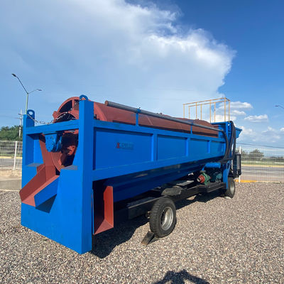 Goudconcentrator Rotary Drum Washer voor natuurlijke goudwinning in verschillende modellen