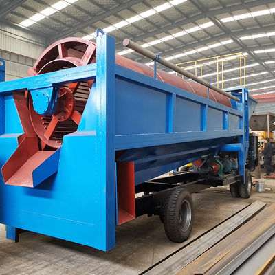 Goudconcentrator Rotary Drum Washer voor natuurlijke goudwinning in verschillende modellen