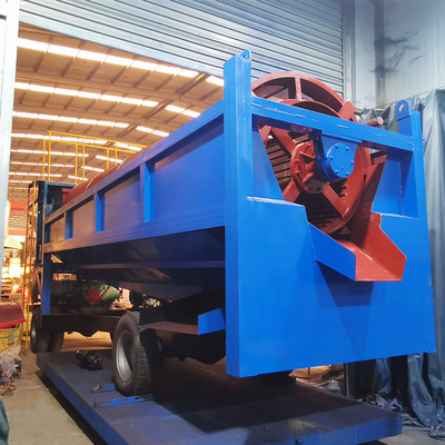 Kleinschalige Mini Mobile Gold Grabber Trommel Screen Per Different Model met 5.5KW
