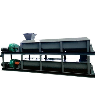 Zware dubbele schacht steenkool-houtskoolmixer voor de productie en de bouw van bakstenen
