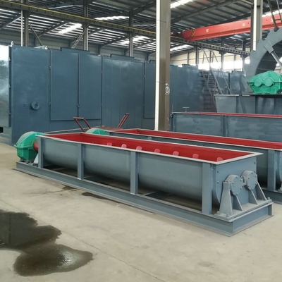 Zware dubbele schacht steenkool-houtskoolmixer voor de productie en de bouw van bakstenen