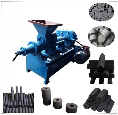 4-80mm BBQ-cilinder Briquettes Houtskool MBJ140 Extruder Press Briquetteermachine