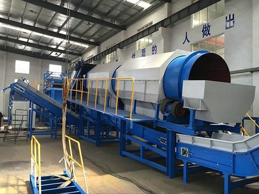 98% sorteerdoeltreffendheid Automatische afvalsorteermachine voor afvalbeheer van 6,5 tot 10 ton