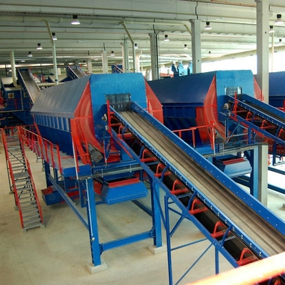 98% sorteerdoeltreffendheid Automatische afvalsorteermachine voor afvalbeheer van 6,5 tot 10 ton