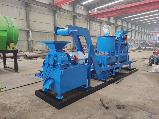 3900KG Houtskool Houtskool Coke Poederbal Oval Vorming Briquette Maker Machine Complete Line