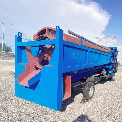 Hoogwaardig zand- en grindtrommelscherm voor bodemonderzoek 30-150 ton per uur