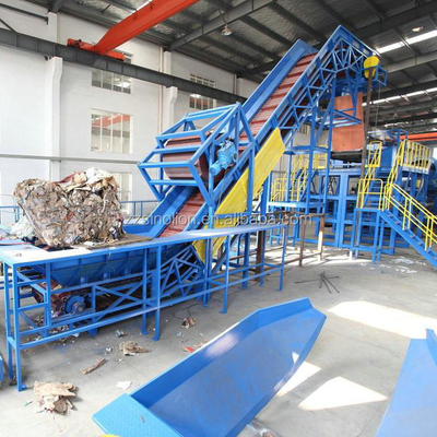 Circulaire recyclinglijn voor stedelijk afval voor duurzame afvalverwerking