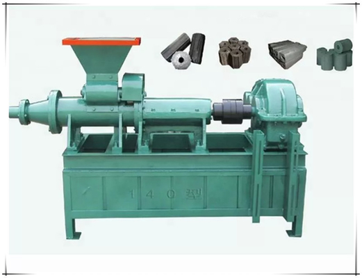 Makkelijk te bedienen BBQ Extruder Houtskool Bruine Houtskool Stick Rod Briquette Machine 700 KG