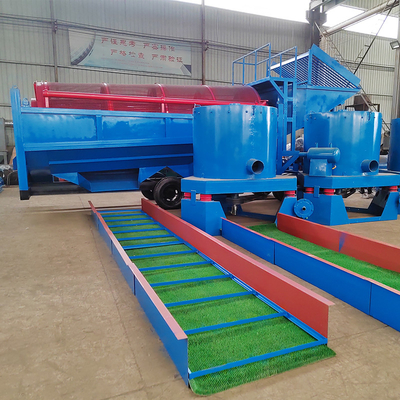 Gele flotatieseparator voor automatische goudmijnbouwapparatuur voor rivieren met grote capaciteit