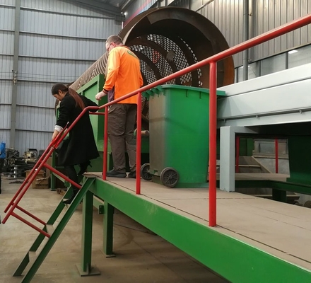 Handmatige installatiegids voor MSW-trommelscherm met een voedingsgrootte van minder dan 300 mm