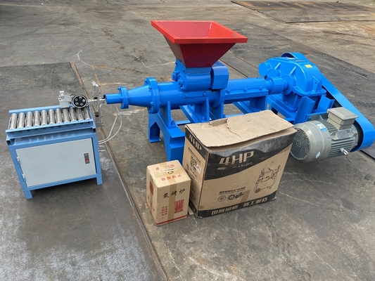380v MBJ160 Extruder Kolenkool Zwarte Houtskool Stok Bar Press Briquetteermachine