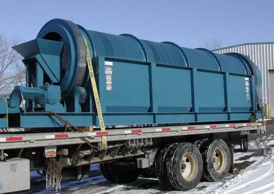 Bouwwerken Roterende magnetische trommelscherm voor het scheiden van staalmetalen korrels