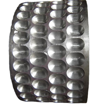 Hoogchroom legering blusrollers op maat voor prestaties van de briketmachine