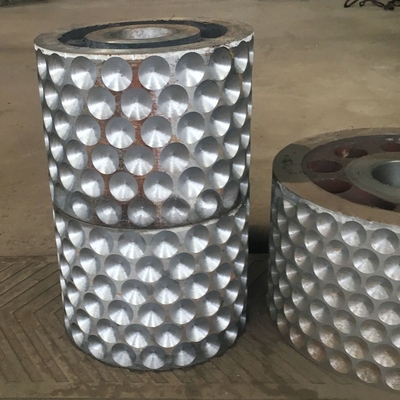 Hoogchroom legering blusrollers op maat voor prestaties van de briketmachine