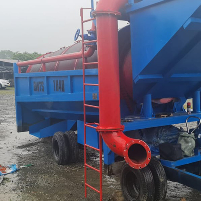 Op maat gemaakte Alluviale Goud Diamant Wassen Plant Mobiele Mijnbouw Separatie Apparatuur