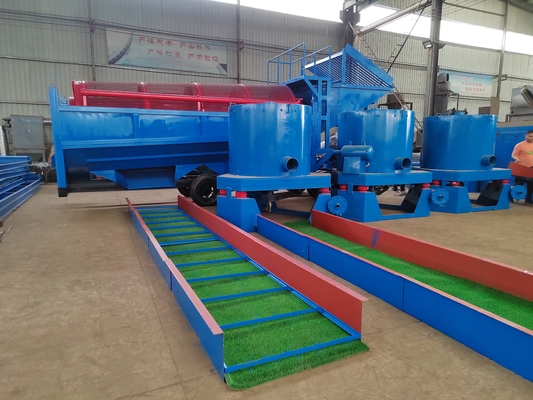 1000*6000mm Goudmijnbouw Concentratie sluis Doos in en prestaties