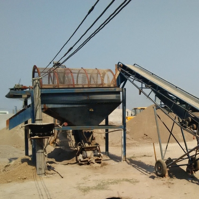 Professionele zandreinigingsapparatuur voor de productie van compost en het zeven van zand
