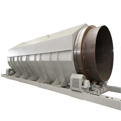 Energy Mining Mobile Rotary Wood Chip Screen met en minder dan 300 mm voedingsgrootte