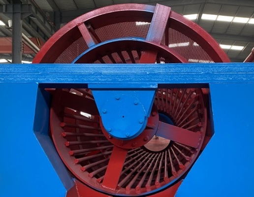 Doppelscherm Alluviaal Goudmijnbouw Trommel Separator voor en Multiple Material Output