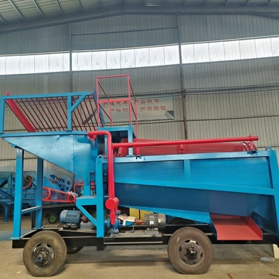 220V/380V/415V/480V mobiele goudsandseparator Mijnbouw Trommel Machinery Washing Plant