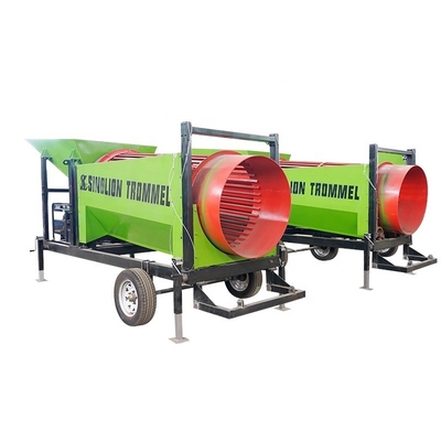 Rotary Wood Chipper Manufacturing Source Brandhout Drum Screen voor materiaalscheiding