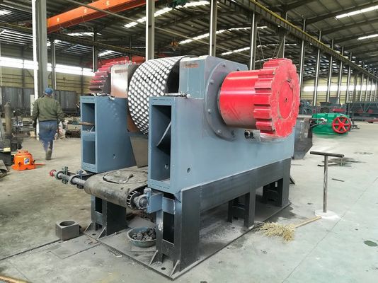 Bouwmaterialen winkels Houtskoolpoeder Briquette Press Brandstofmachine met lange