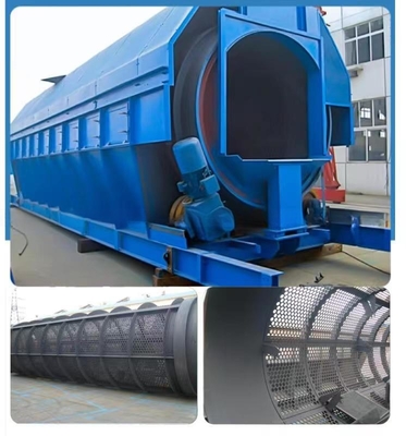 CE-goedgekeurde zeefmachine voor het screenen van steenkoolas Industrial rotating drum sieve