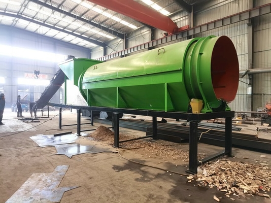 Afvalrecyclage-machines Stedelijk vaste afval Trommel scherm voor sortering