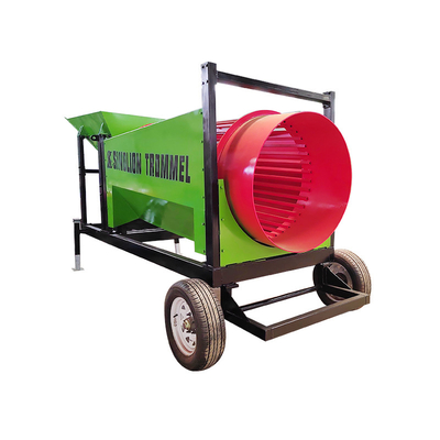 mobiele houtsplinten zeefscherm en kleine compost organische meststof zeefmachine