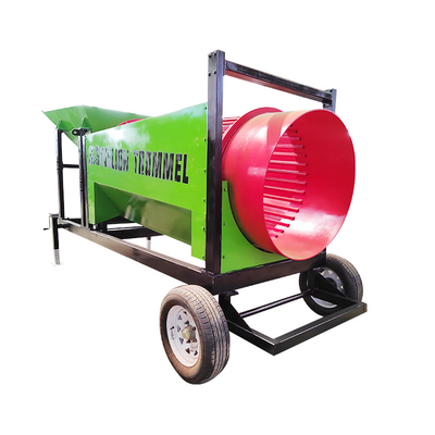 mobiele houtsplinten zeefscherm en kleine compost organische meststof zeefmachine