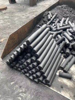 AC-motor Hexagon houtskool-extrude stick briquette machine met ontwerp 800-1000 kg per uur