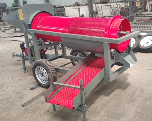 Mobiele mini-small gold washing and diamond washing plant draagbare goudmijnbouwapparatuur
