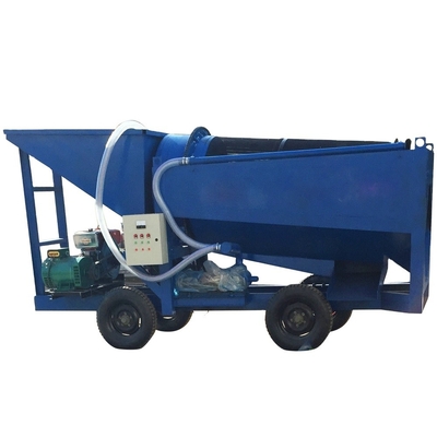 Gouddiamant Rotary Trommel Screen Sieving Machine voor goud en diamant recovery