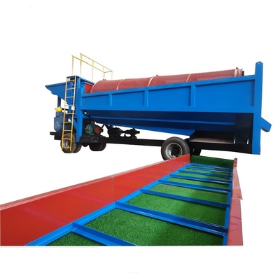6500 KG Gold Machinery Separator Mobiele Gold Trommelwasinstallatie
