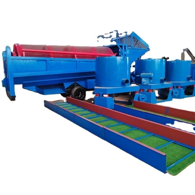 6500 KG Gold Machinery Separator Mobiele Gold Trommelwasinstallatie