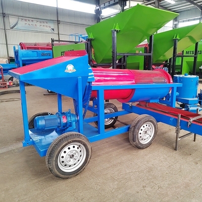 Kleinschalige mineraalseparatie zand goudmijnbouwapparatuur met spanning 220V/380V/440V