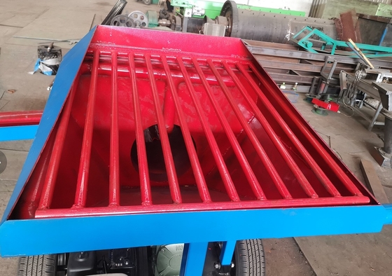 10 ton/uur Draagbare goudmijnmachines voor het wassen van goud in kleine bedrijven