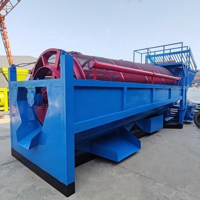 Grote capaciteit Alluvial Placer Goudmijnbouwmachines Panning Trommel Screen