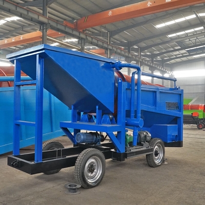 Mini zandgoud of diamantverwerker trommel scherm voor minerale scheiding en wassen