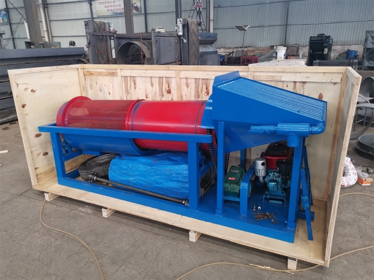Energie-mijnbouw zwaartekrachtseparator voor 10-20 ton per uur Draagbare goudverwerkingsinstallatie