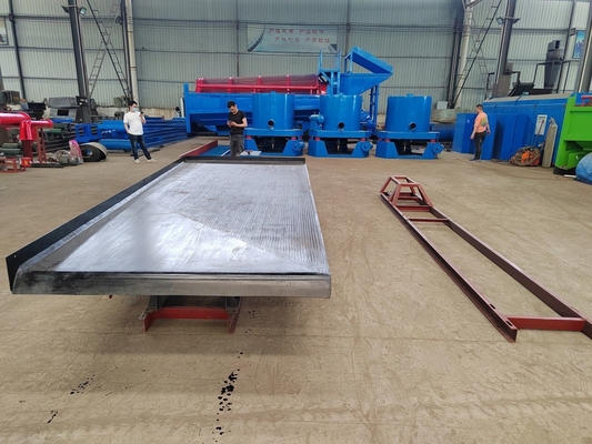 Goudverwerking Mijnbouw Trillingsseparator 6S Schudtafel met 380v/415v/440v Spanning