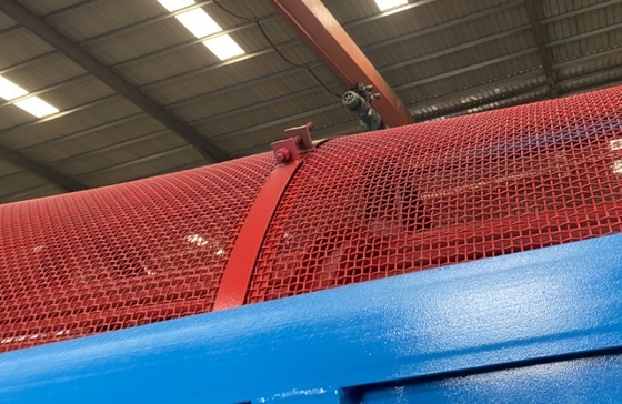 Materiaal van staalstaaf Goud wassen Trommel scherm voor 2 TPH klei Alluviale diamantwinning