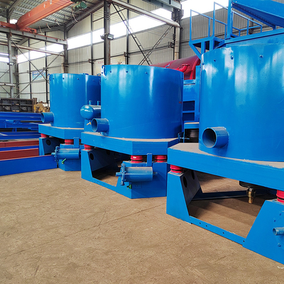 98% Efficiëntie Grijze goudwasmachine voor kleinschalige goud- en diamantwinning