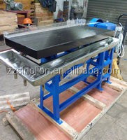 0.5-1.2 ton per uur Kleine goudschaker Tafel voor het scheiden van gouderts Multifunctioneel