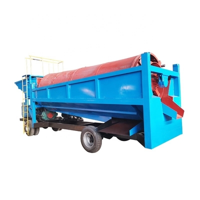 Mijnbouw Concentratie Grote doorvoer Mobiel goud Rotary Panning Trommel Screen Sandwasher Sieve