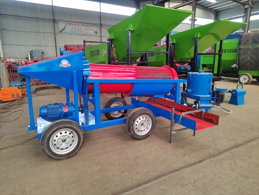 Zwaartekrachtseparator van staal Goudwassen Kleine apparatuur voor de mijnbouw van edelmetaal